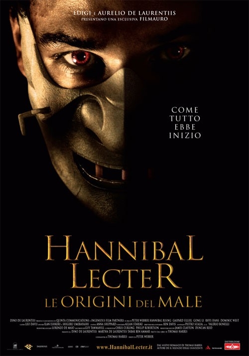 La Locandina Italiana Di Hannibal Rising 36445