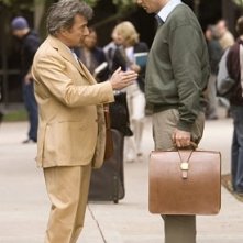 Will Ferrell E Dustin Hoffman in una scena di Vero come la finzione