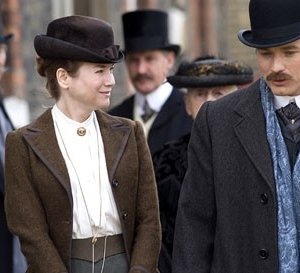 Renee Zellweger con Ewan McGregor in una scena di Miss Potter