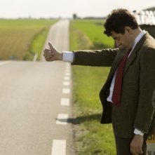 Rowan Atkinson in una scena del film Mr. Bean's Holiday