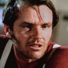 Un primo piano di Jack Nicholson in una scena di Easy Rider