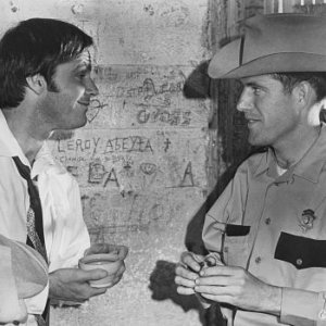 Jack Nicholson in una scena di Easy Rider