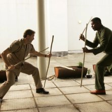 Joseph Fiennes e Dennis Haysbert in una scena di 'Il colore della libertà'