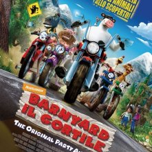 La locandina italiana di Barnyard