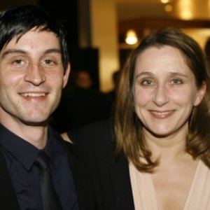 Christoph Bach e Barbara Philipp a berlino 2007 per presentare il film Blindflug