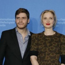 Daniel Bruhl e Julie Delpy a Berlino 2007 per presentare il film 2 Days in Paris