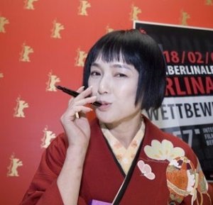 Kaori Momoi a Berlino 2007 per presentare il film Love and Honor