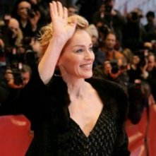 Sharon Stone alla Berlinale 2007 per presentare il dramma When a man falls in the forest