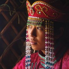 Yu Nan in una scena del film Il matrimonio di Tuya, del 2006