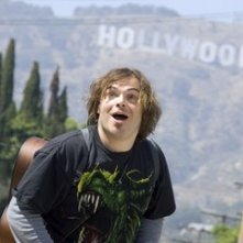 L'irresistibile Jack Black in una scena di Tenacious D e il destino del rock