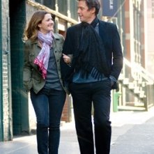 Drew Barrymore e Hugh Grant in una scena del film Scrivimi una canzone (2007)