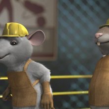 Una scena del film Il topolino Marty e la fabbrica di perle