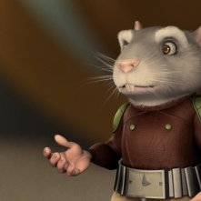 Una scena del film Il topolino Marty e la fabbrica di perle