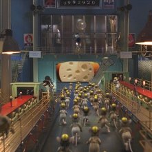 Una scena del film Il topolino Marty e la fabbrica di perle