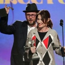 Jonathan Dayton e Valerie Faris vincitori dell'Independent's Spirit Award 2007 per la  Miglior Regia per il film Little Miss Sunshine