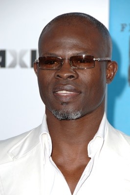 L'attore Djimon Hounsou sul Red Carpet degli Independent Spirit Awards 2007
