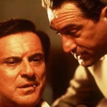 Robert De Niro e Joe Pesci in una scena di Casinò