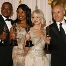 I Quattro Attori Premiati Con Gli Oscar 2007 Forest Whitaker Jennifer Hudson Helen Mirren E Alan Arkin 37470