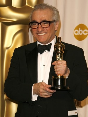 Un sorridente Martin Scorsese, Oscar 2007 come miglior regista per The Departed