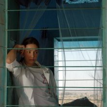 L'attrice Giovanna Mezzogiorno in una scena del film Lezioni di volo