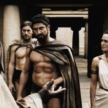 Gerard Butler E Lena Headey In Una Scena Del Film 300 37643