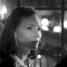 La Blanchett in una scena del film Intrigo a Berlino