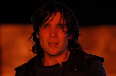 Cillian Murphy in una sequenza del film Sunshine