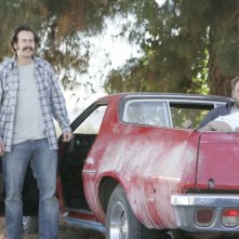 Ethan Suplee e Jason Lee in una scena della sitcom My Name Is Earl
