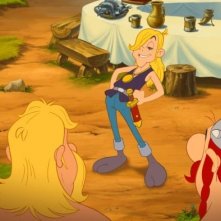 Una scena del film Asterix e i Vichinghi (2006)