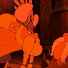 Una scena del film Asterix e i Vichinghi