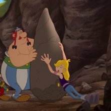 Una scena del film Asterix e i Vichinghi (Astérix et les Vikings)