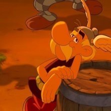 Asterix in una scena del film Asterix e i Vichinghi