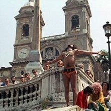 Una scena del film Roma del maestro Federico Fellini