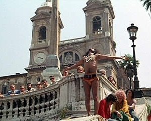 Una scena del film Roma del maestro Federico Fellini