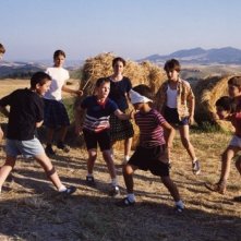 Il giovane protagonista del film Rosso come il cielo