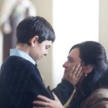 Una scena toccante del film Rosso come il cielo