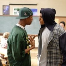 Mario e Deance Wyatt in una scena del film Freedom Writers