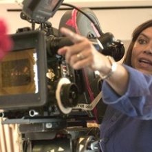 Mira Nair sul set di The Namesake