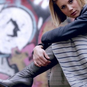 Nicoletta Romanoff in una scena del film Cardiofitness