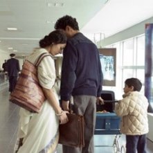 Tabu con Irrfan Khan in una scena del film The Namesake