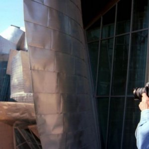 Una scena del film Frank Gehry - Creatore di sogni