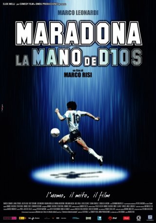 La locandina di Maradona - la mano di Dio
