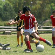 Gonzalo Alarcon in una scena del dramma Maradona, la mano di Dio