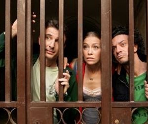 Salvatore Ficarra, Valentino Picone e Eleonora Abbagnato in una scena del film Il 7 e l'8