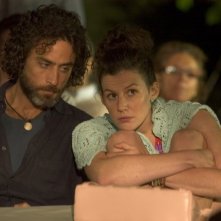 Raz Degan in una scena del film Cento chiodi