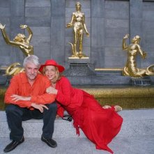 Ricky Tognazzi e Simona Izzo sul set di Tutte le donne della mia vita