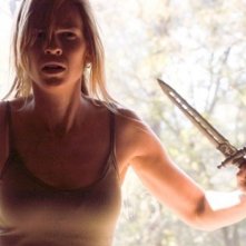 Hilary Swank in una scena drammatica del film I segni del male