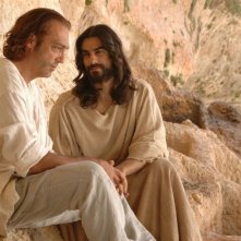 Luca Ward e Alessandro Etrusco in una scena del film 7 km da Gerusalemme