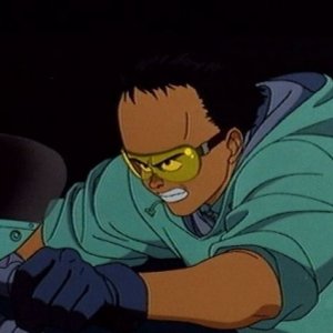 Una scena d'azione del film Akira