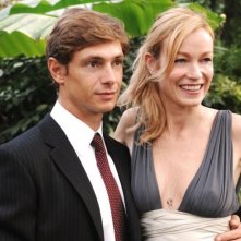 Stefania Rocca con Giorgio Pasotti in una scena del film Voce del verbo amore